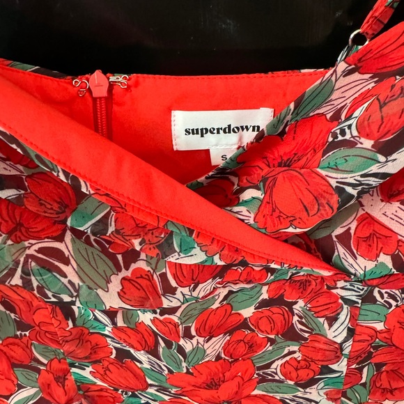 Cute floral dress. Ordered a small and needed medium. Haven’t worn. No tags - Picture 3 of 3